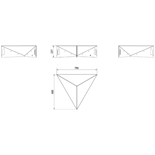 silverflame-fire-pit-pyramid-drawing