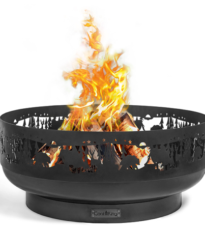 fire-pit-forest-fire